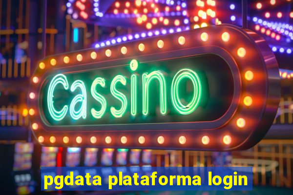 pgdata plataforma login